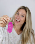 Carpool Queen Keychain
