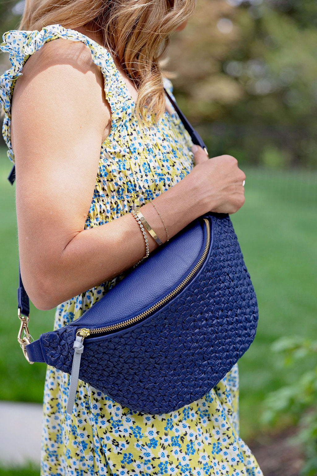 The Harbour Sling Navy
