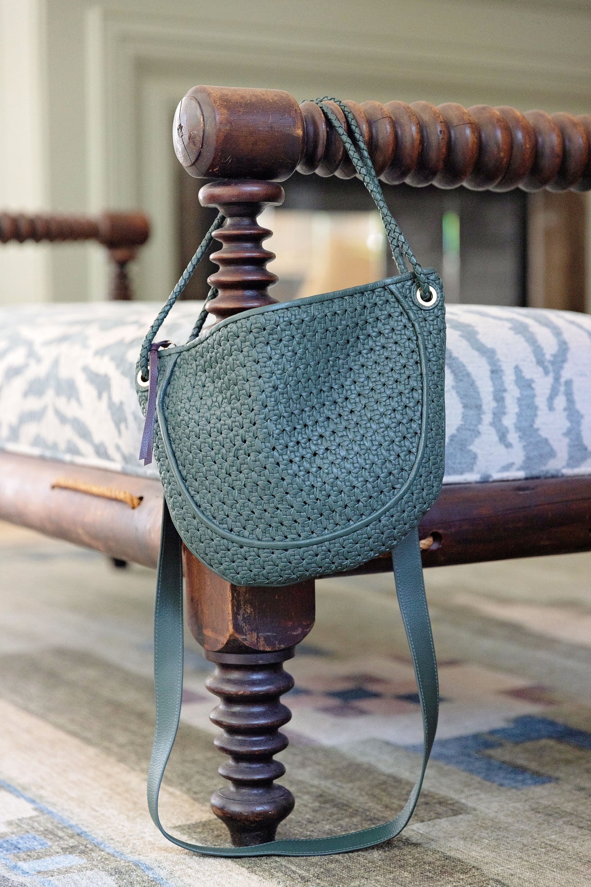 The Crosby Woven Pine Needle