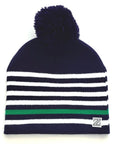 Stripe Beanie Hat