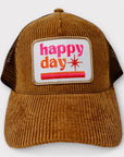 Happy Day Corduroy Hat