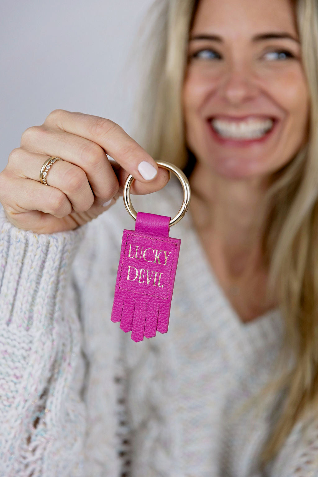 Lucky Devil Keychain – ShopCapitalZ